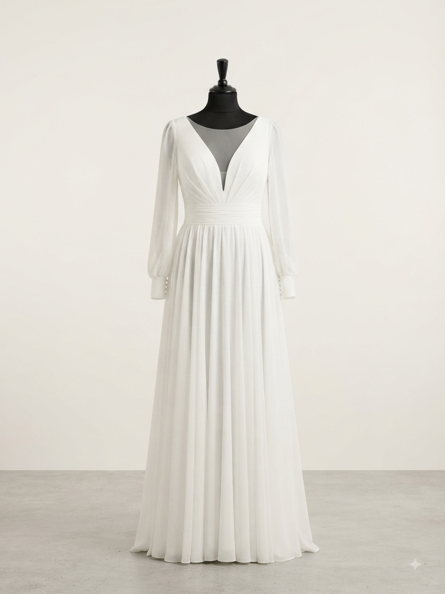 suknia slubna muslin 2025